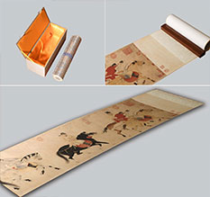 吉利馆藏书画复制博物馆书画复制服务